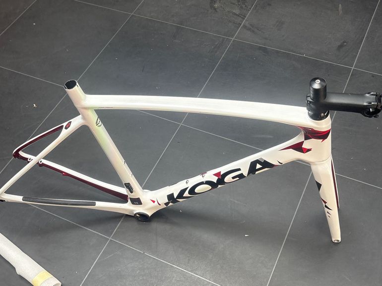Used Koga Kimera Premium 2023 Frameset 2023 Road & Gravel, White — image 1 of 3