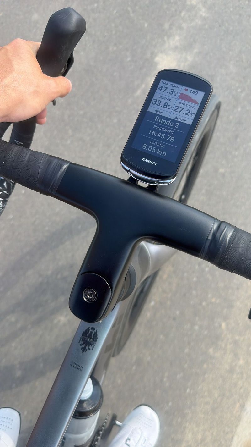 Bianchi Oltre Shimano 105 2023 Road & Gravel de segunda mano, Gris claro — imagen 10 de 11