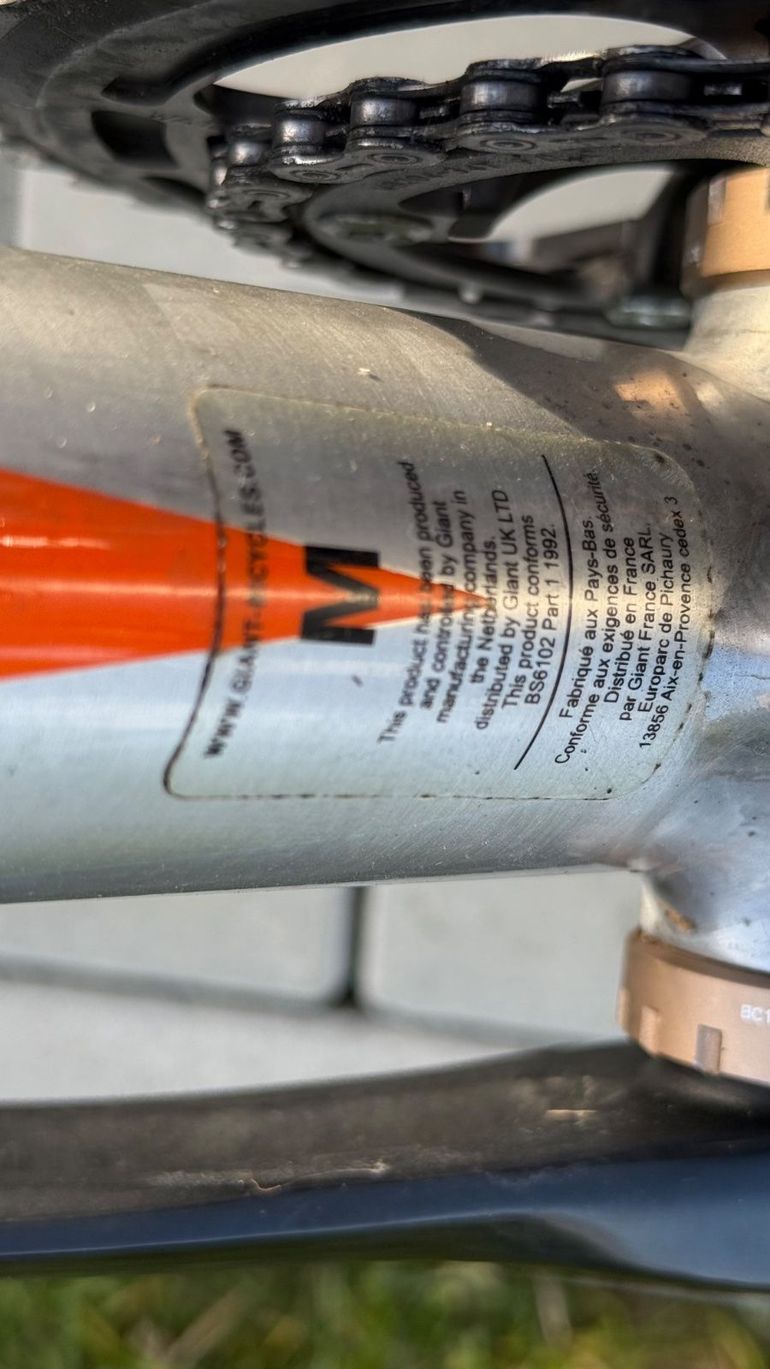 Used Giant Giant Rennrad Shimano 105 2011 Road & Gravel, Orange — image 5 of 8