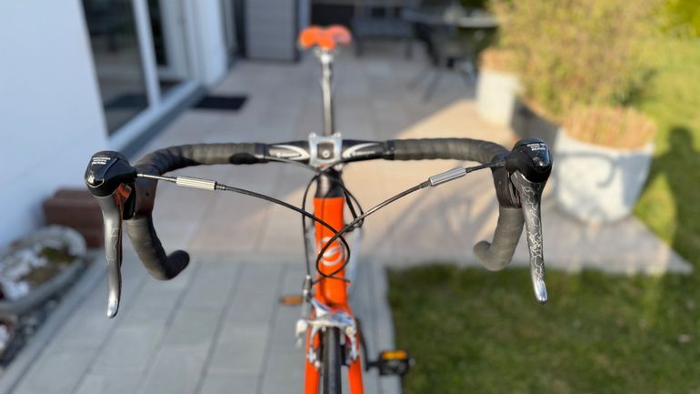 Used Giant Giant Rennrad Shimano 105 2011 Road & Gravel, Orange — image 8 of 8