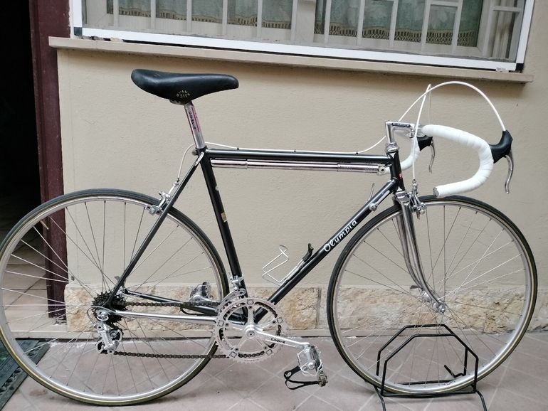 Used Olympia Olympia Custom Campagnolo Record 1975 Road & Gravel, Light Gray — image 1 of 32