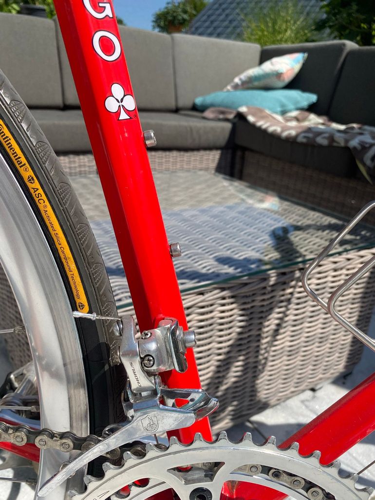 Used Colnago Master Campagnolo Chorus 1989 Road & Gravel, Red — image 6 of 12