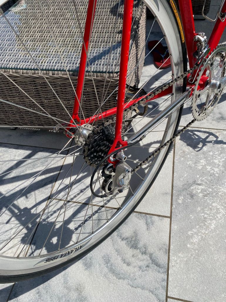 Used Colnago Master Campagnolo Chorus 1989 Road & Gravel, Red — image 7 of 12