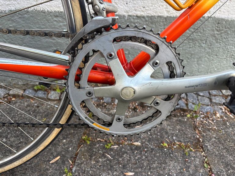Used VICINI Vintage Rennrad Vicini Shimano 105 1980 Road & Gravel, Red — image 5 of 5