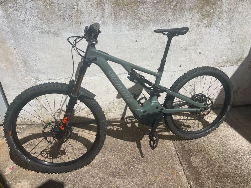 Specialized Turbo Levo SRAM GX Eagle 2023 Mountainbike usato, Verde — immagine 4 di 9