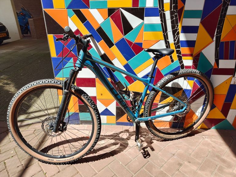 Used CUBE ATTENTION, SL 2022 2022 Mountainbike, Blue, 27.5, 29 — image 4 of 10
