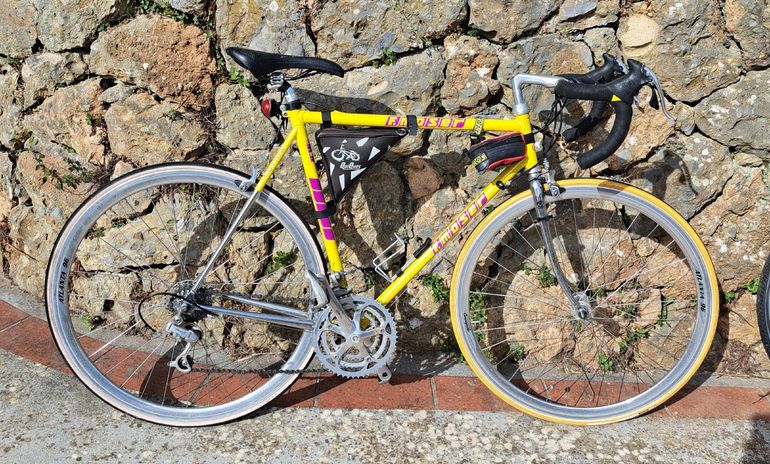 Used Francesco Moser C53 CRT Italia 1992 1992 Road & Gravel, Orange — image 3 of 3