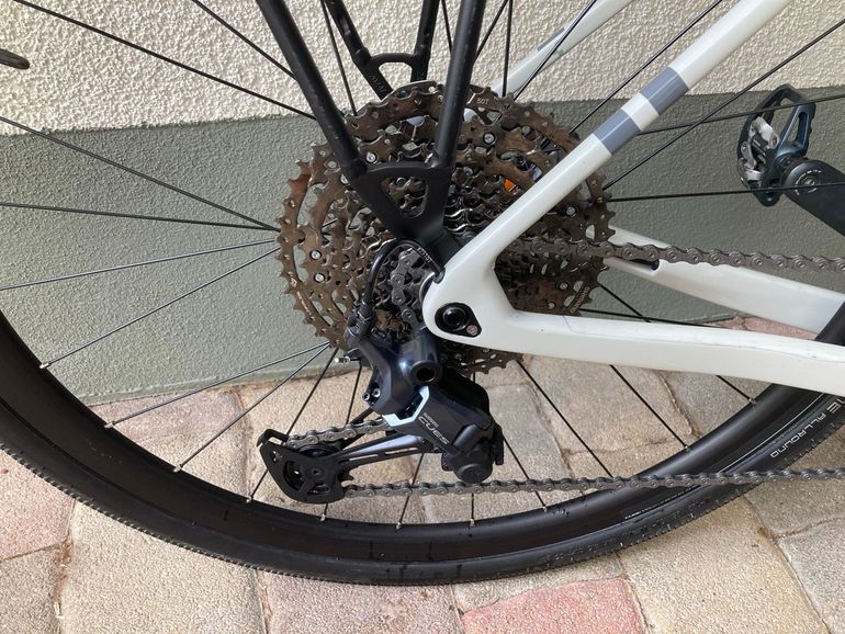 Used CUBE NULANE C:62, SLX 2025 2025 Road & Gravel, White — image 3 of 5