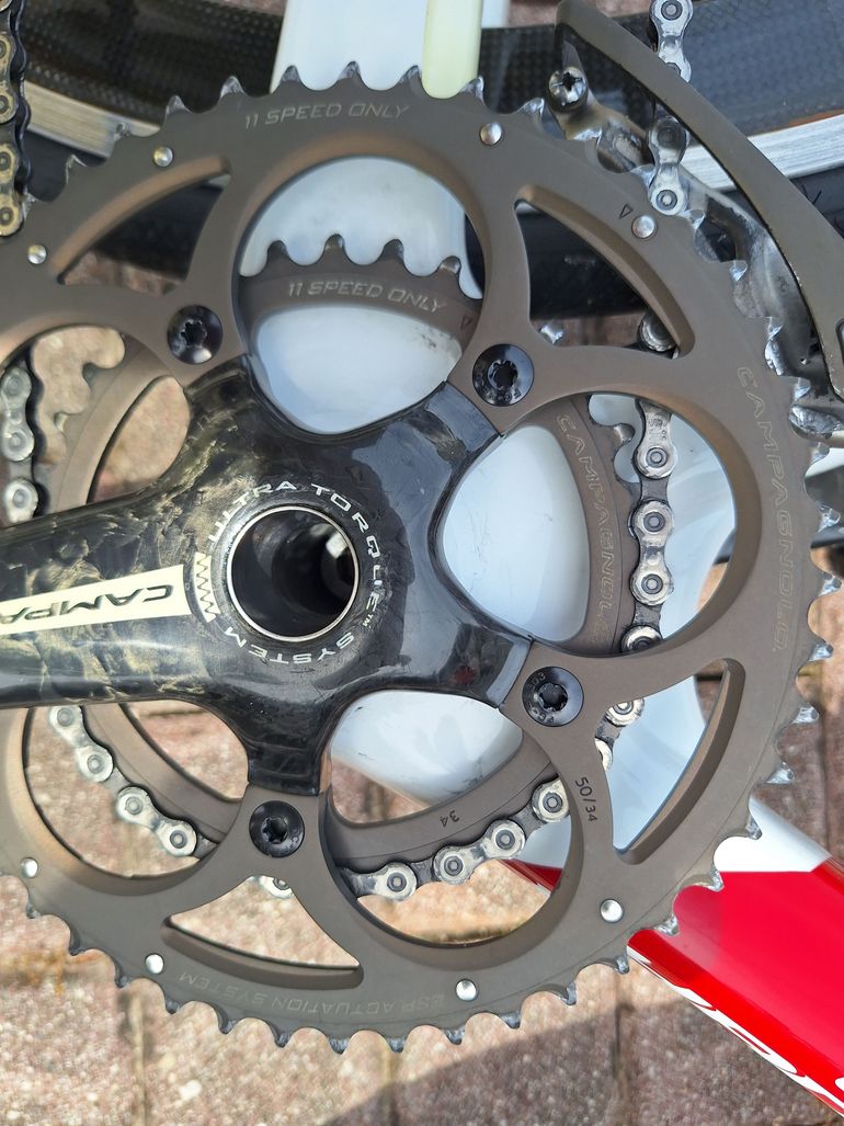 Used Kuota Khan 2017 Road & Gravel, Weiß — image 6 of 8
