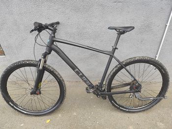 Used CUBE Aim Shimano Acera 2024 Mountainbike, Black — image 2 of 5