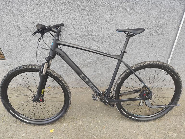 Used CUBE Aim Shimano Acera 2024 Mountainbike, Black — image 2 of 5