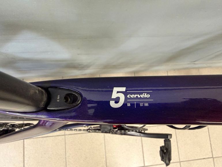 Used Cervélo S5 Dura Ace Di2 2024 2024 Road & Gravel, Blue — image 7 of 8