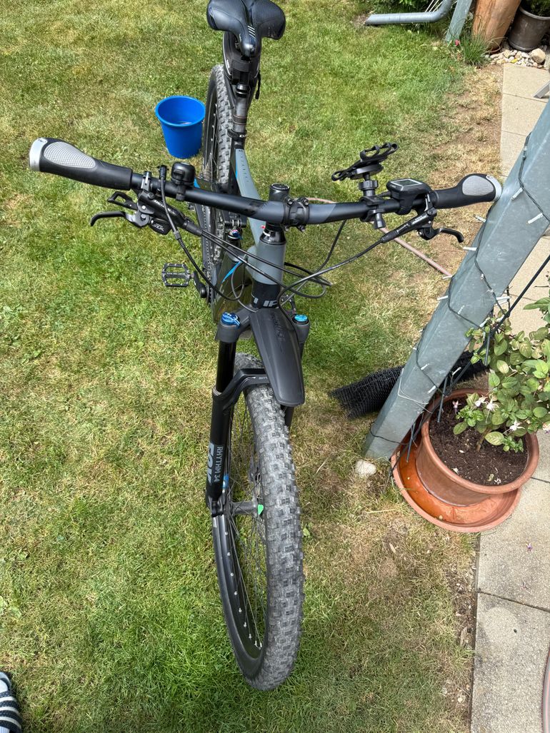 Used CUBE STEREO HYBRID 120 Exc 500 29 2018 2018 Mountainbike, Black, 29 — image 9 of 9