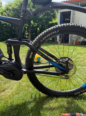 Used CUBE STEREO HYBRID 120 Exc 500 29 2018 2018 Mountainbike, Black, 29 — image 6 of 9