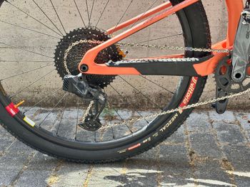 Used Santa Cruz BLUR GX AXS TR RSV / Carbon C 2023 2023 Mountainbike, Orange, 29 — image 3 of 7