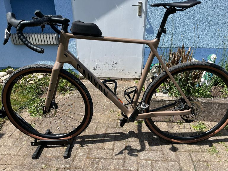 Used Canyon Grizl CF SL 6 AXS 2024 Frameset 2024 Road & Gravel, Green — image 1 of 4