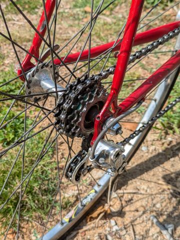 Used Metayer G.Metayer 1985 Road & Gravel, Red — image 6 of 7