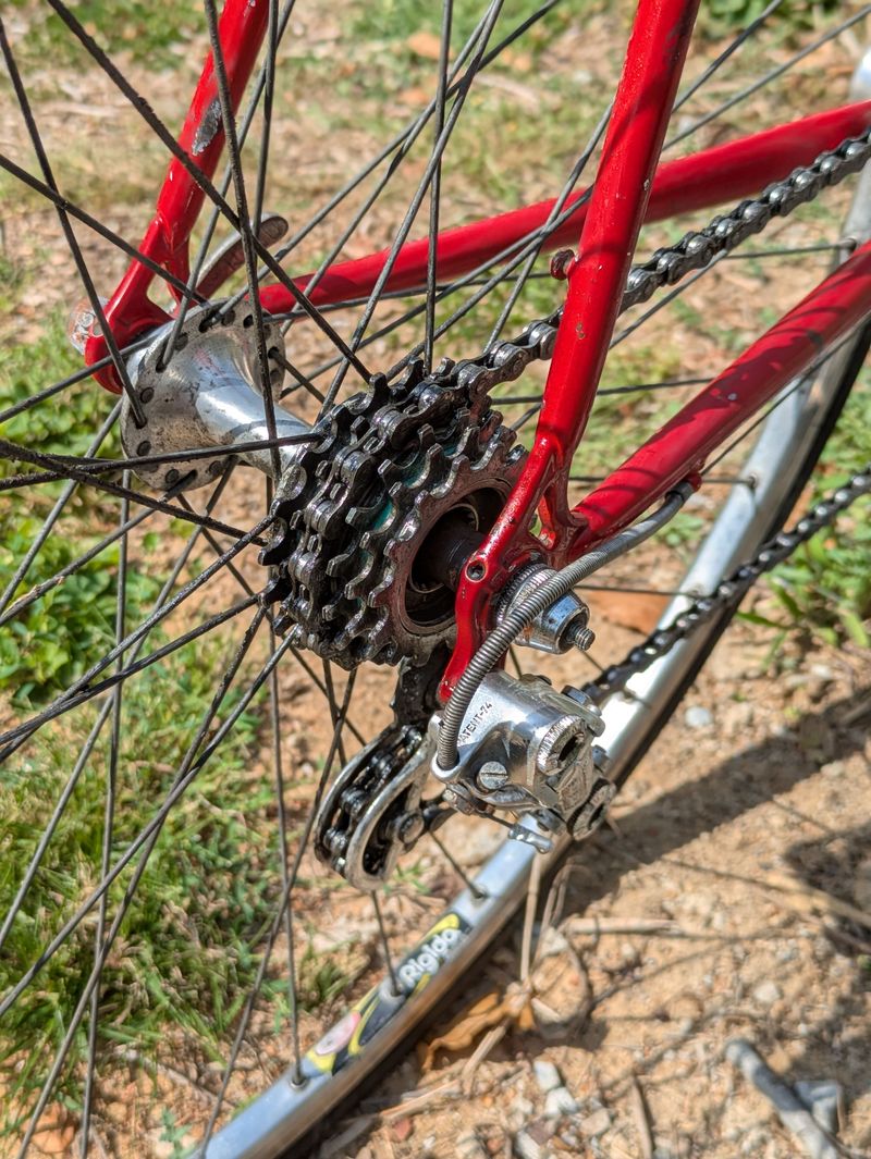 Used Metayer G.Metayer 1985 Road & Gravel, Red — image 6 of 7