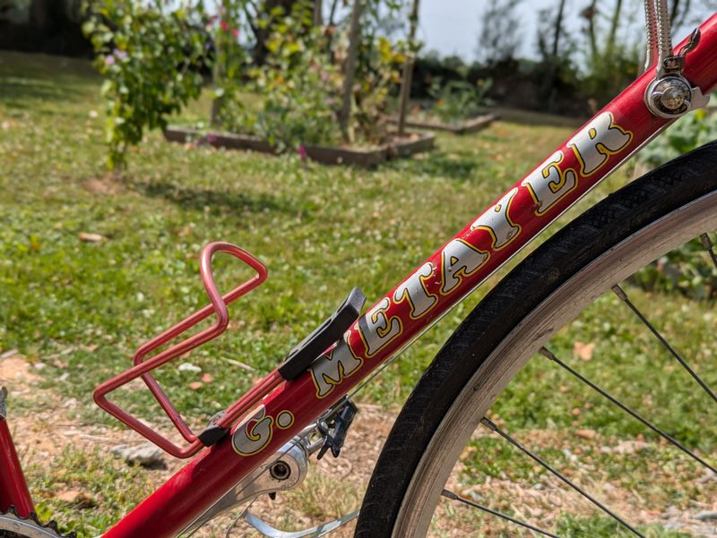 Used Metayer G.Metayer 1985 Road & Gravel, Red — image 3 of 7