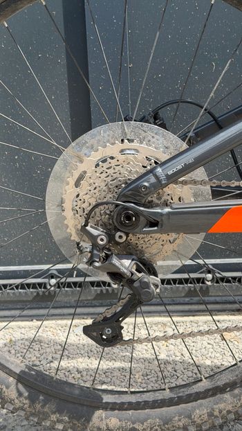 Used Trek Powerfly FS 4 2021 2021 Mountainbike, Orange, 27.5, 29 — image 7 of 7