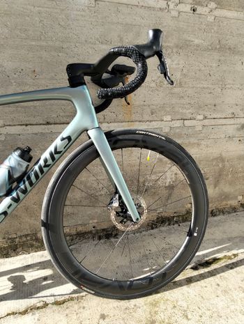 Used Specialized S-Works Tarmac SL7 - SRAM Red eTap AXS 2021 2021 Road & Gravel, Hellgrau — image 6 of 6