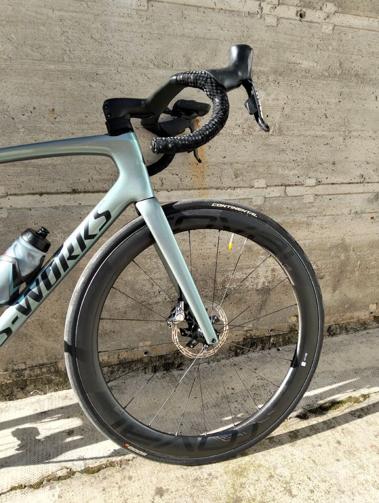 Used Specialized S-Works Tarmac SL7 - SRAM Red eTap AXS 2021 2021 Road & Gravel, Hellgrau — image 6 of 6
