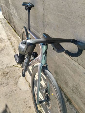 Used Specialized S-Works Tarmac SL7 - SRAM Red eTap AXS 2021 2021 Road & Gravel, Hellgrau — image 5 of 6