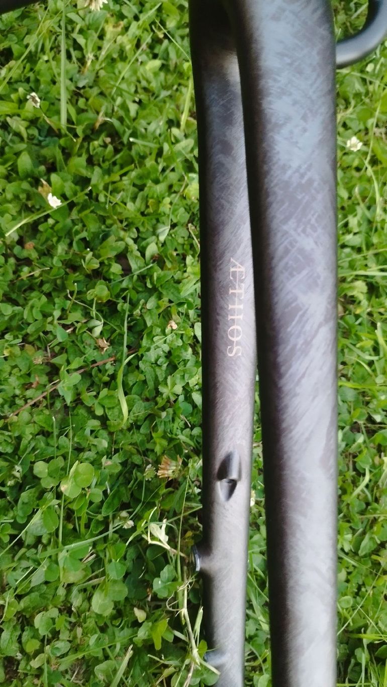 Used Specialized S-Works Aethos Frameset - FACT 12r Carbon 2024 Frameset 2024 Road & Gravel, Light Gray — image 10 of 15
