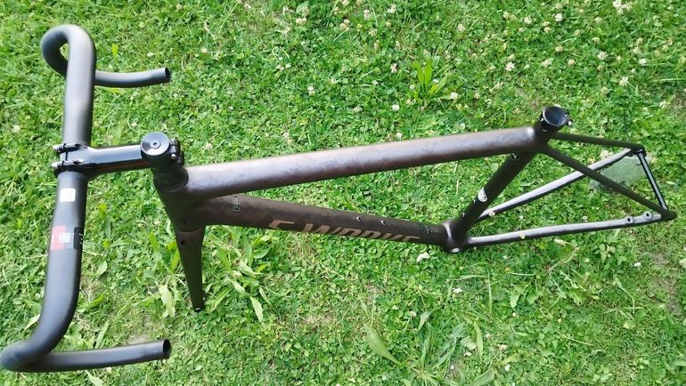 Used Specialized S-Works Aethos Frameset - FACT 12r Carbon 2024 Frameset 2024 Road & Gravel, Light Gray — image 9 of 15