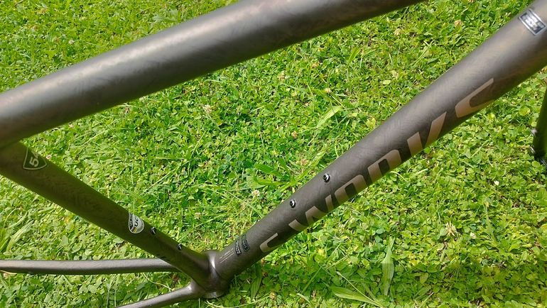 Used Specialized S-Works Aethos Frameset - FACT 12r Carbon 2024 Frameset 2024 Road & Gravel, Light Gray — image 8 of 15