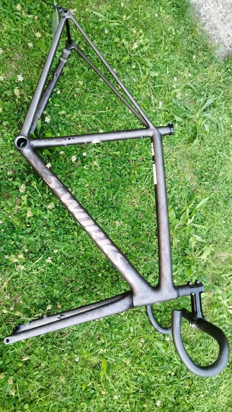 Used Specialized S-Works Aethos Frameset - FACT 12r Carbon 2024 Frameset 2024 Road & Gravel, Light Gray — image 14 of 15