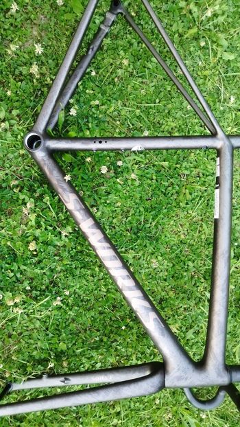 Used Specialized S-Works Aethos Frameset - FACT 12r Carbon 2024 Frameset 2024 Road & Gravel, Light Gray — image 13 of 15