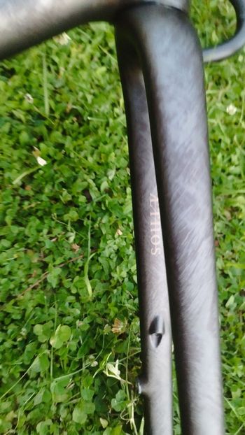 Used Specialized S-Works Aethos Frameset - FACT 12r Carbon 2024 Frameset 2024 Road & Gravel, Light Gray — image 11 of 15