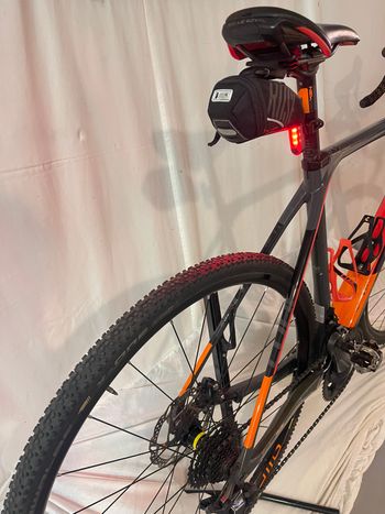 Used CUBE CROSS RACE C:62 Pro 2019 2019 Road & Gravel, Light Gray — image 6 of 15