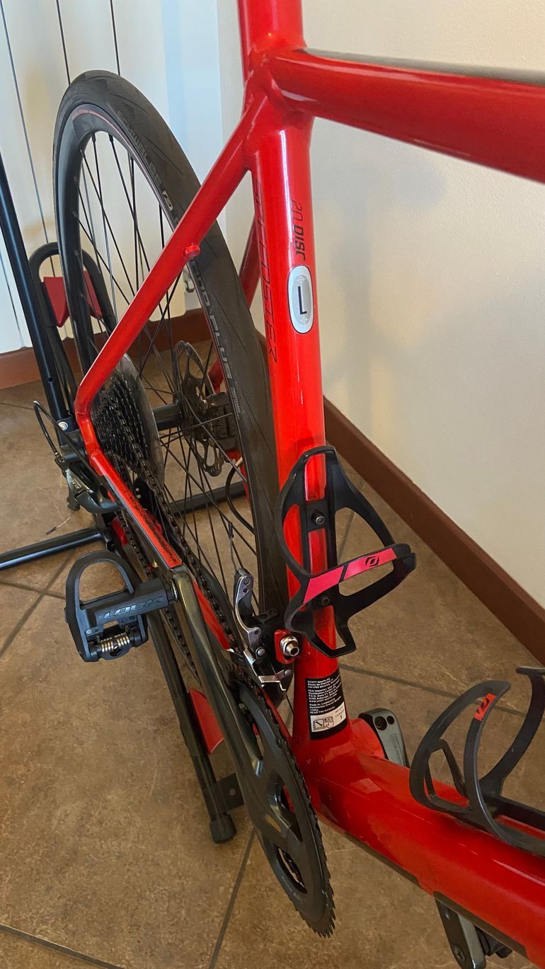 Used Scott Speedster 20 disc 2021 2021 Road & Gravel, Red — image 3 of 6