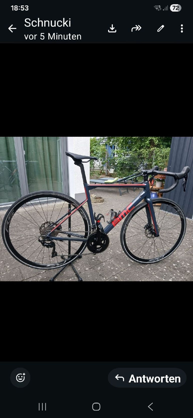 Used BMC Teammachine ALR DISC TWO 2020 2020 Road & Gravel, Light Gray — image 1 of 5