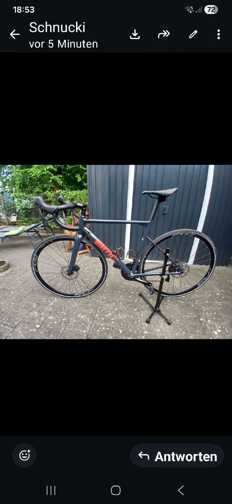 Used BMC Teammachine ALR DISC TWO 2020 2020 Road & Gravel, Light Gray — image 2 of 5