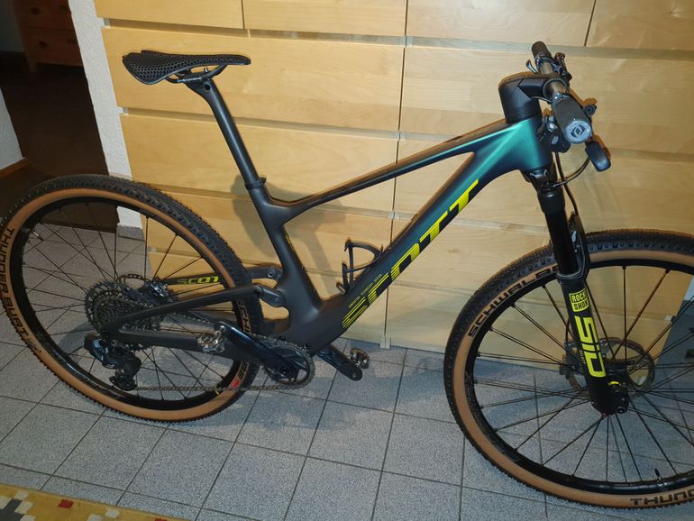Used Scott Spark RC 900 Team Issue AXS 2021 2021 Mountainbike, Green, 29 — image 3 of 8