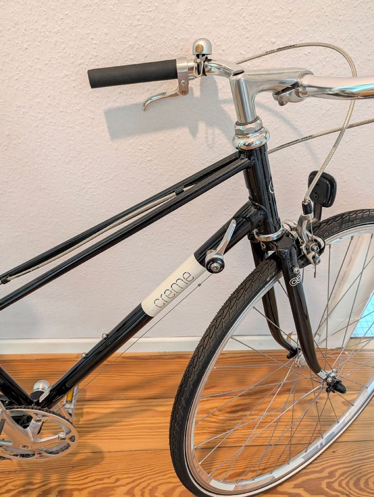 Used Creme Cycles Echo Shimano Claris 2019 Urban, Blue — image 2 of 4