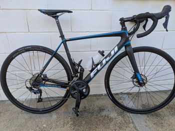 Used Fuji Fuji SL 2.1 Carbono Ultegra 2021 Road & Gravel, Black — image 2 of 10