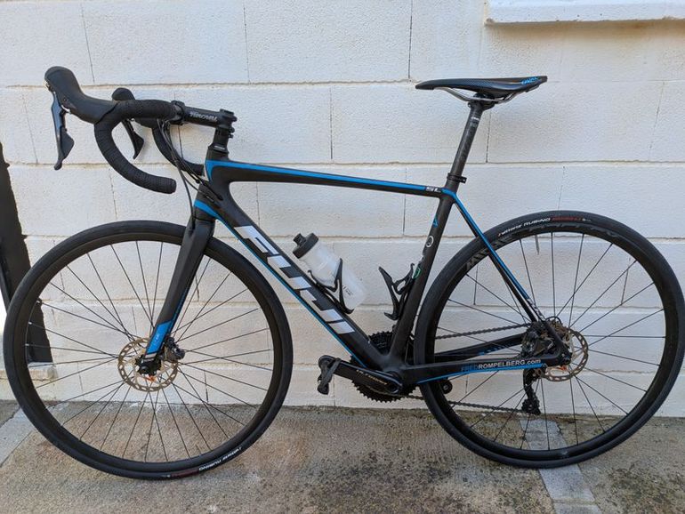 Used Fuji Fuji SL 2.1 Carbono Ultegra 2021 Road & Gravel, Black — image 1 of 10