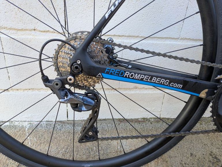 Used Fuji Fuji SL 2.1 Carbono Ultegra 2021 Road & Gravel, Black — image 7 of 10