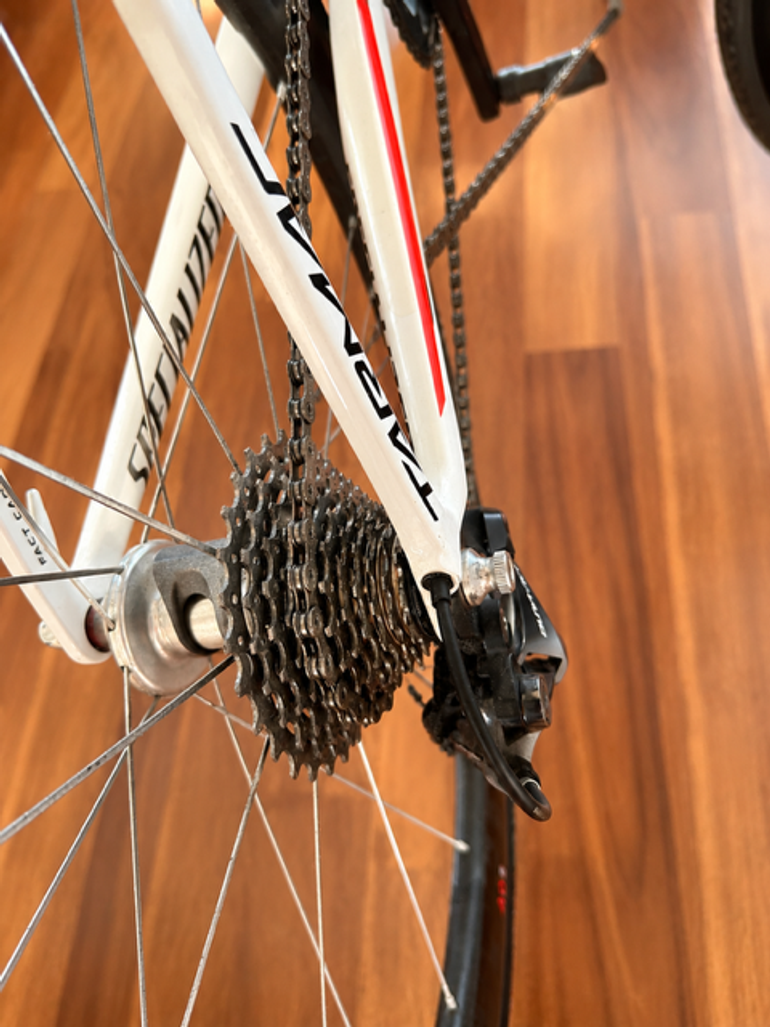 Used Specialized TARMAC S WORKS SL6 RIM BRAKES 2018 Road & Gravel, White — image 5 of 7
