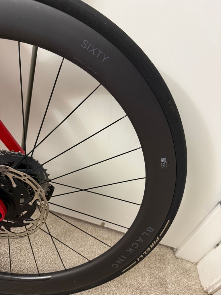 Used Factor SLiCK SRAM RED ETap AXS W/ Power Meter 2022 2022 Road & Gravel, Red — image 7 of 11