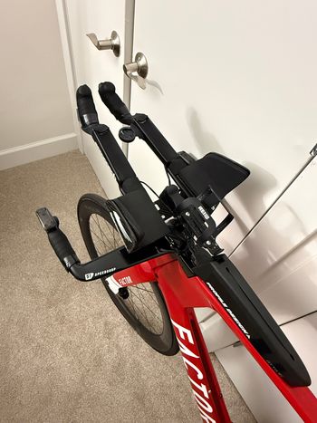 Used Factor SLiCK SRAM RED ETap AXS W/ Power Meter 2022 2022 Road & Gravel, Red — image 3 of 11