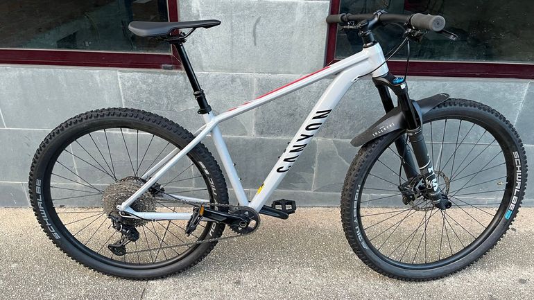 Used Canyon Grand Canyon 8 2022 2022 Mountainbike, Light Gray, 27.5, 29 — image 2 of 16