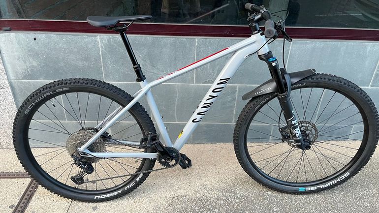 Used Canyon Grand Canyon 8 2022 2022 Mountainbike, Light Gray, 27.5, 29 — image 3 of 16