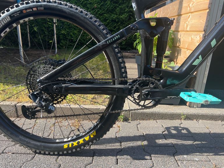 Used Vitus Escarpe 275 CR 2023 2023 Mountainbike, Black, 27.5 — image 6 of 8