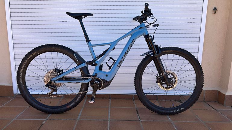 Used Specialized Turbo Levo Comp 2020 2020 Mountainbike, Azul — image 1 of 7