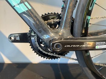 Used Bianchi SPECIALISSIMA 140TH RC DURA-ACE DI2 2025 2025 Road & Gravel, Black — image 8 of 12